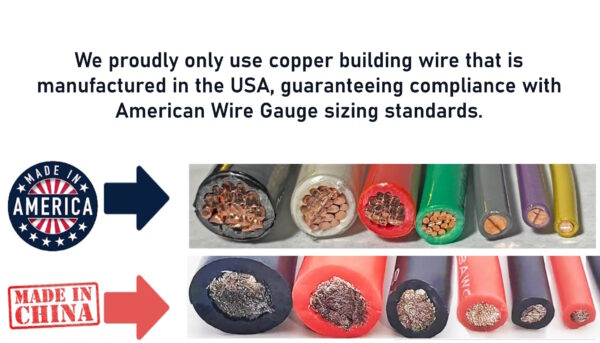 high quality usa made wires vs china